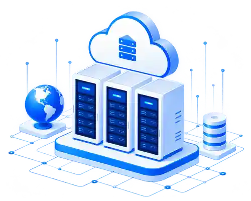 杭州IPv6数据库与云计算基础设施示意图